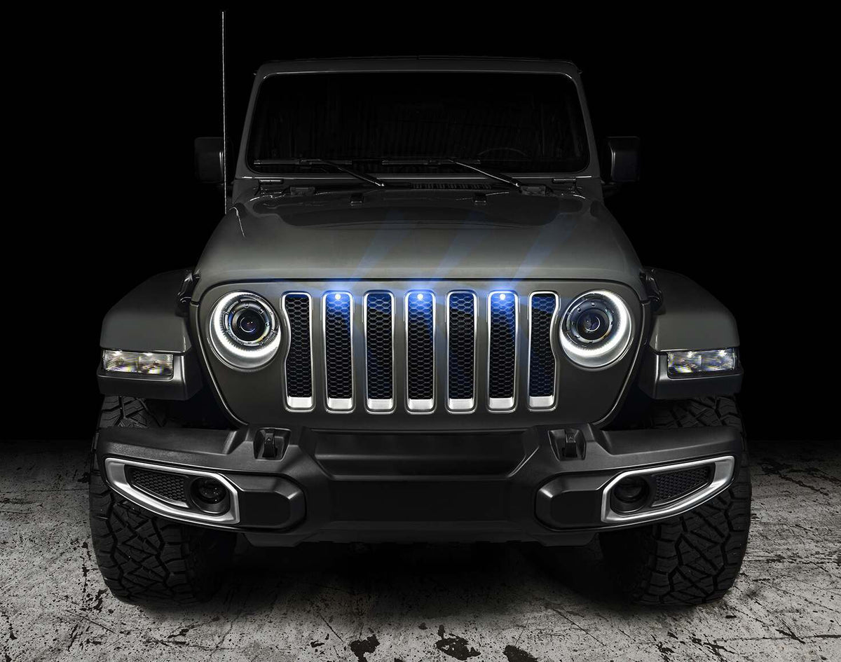 Oracle Lighting Pre-Runner Style Led Grill Kit, Blue (2020-2021 Gladiator) - 5871-002
