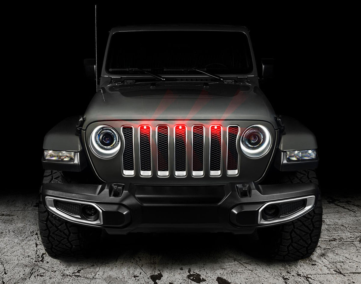 Oracle Lighting Pre-Runner Style Led Grill Kit, Red (2020-2021 Gladiator) - 5871-003