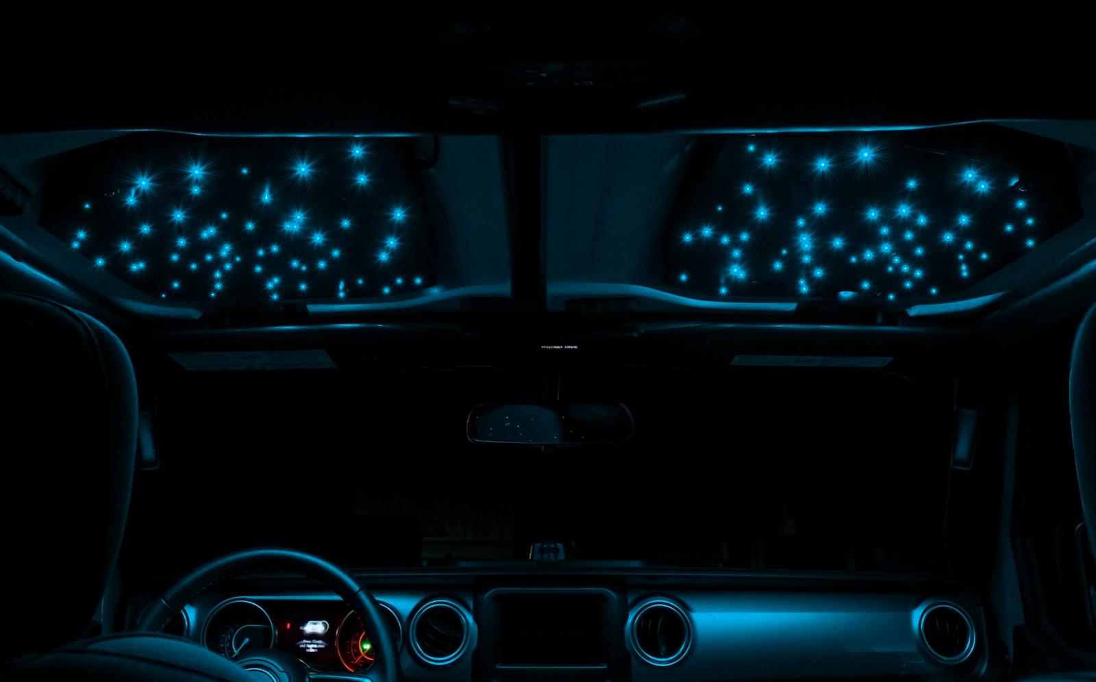 Oracle Lighting StarLINER ColorSHIFT Fiber Optic Hardtop Headliner for Wrangler JL / Gladiator (2018-2022 Gladiator, Wrangler) - 5872-333