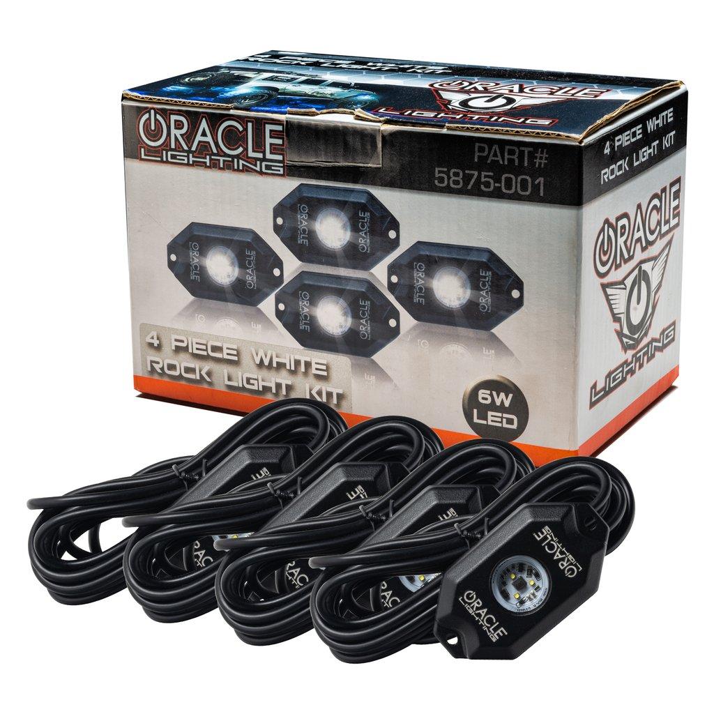 Oracle Lighting Underbody Wheel Well Rock Light Kit, White, 4 Pcs - 5875-001