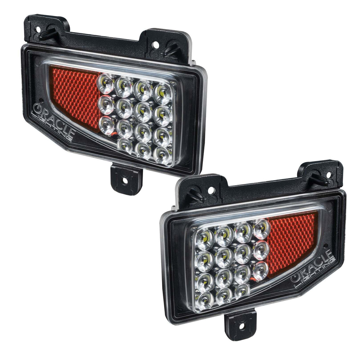 Oracle Lighting Rear Bumper Led Reverse Lights For Jeep Gladiator Jt (2020-2021 Gladiator) - 5878-504
