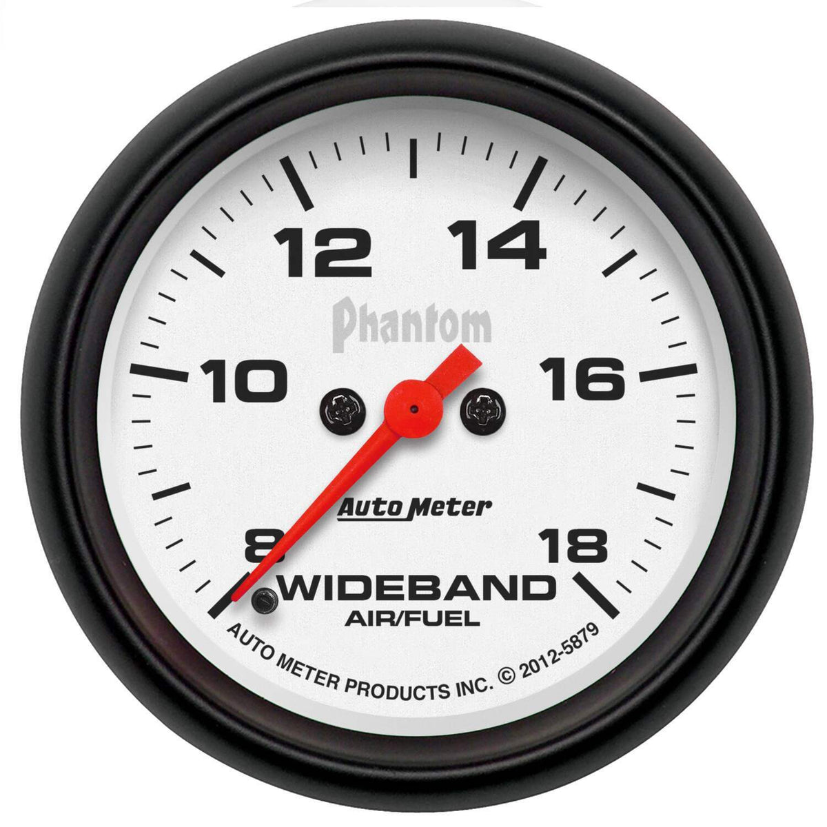 Auto Meter 2-5/8" WIDEBAND AIR/FUEL RATIO, ANALOG, 8:1-18:1 AFR, PHANTOM - 5879