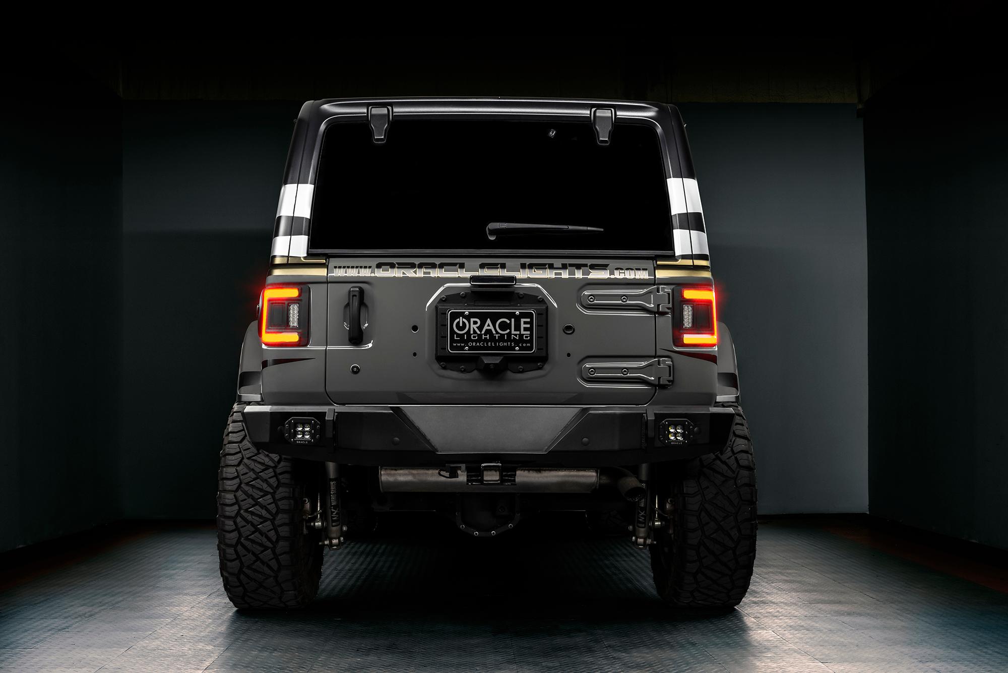 Oracle Lighting Flush Mount LED Tail Lights for Jeep Wrangler JL (2018-2021 Wrangler) - 5884-504