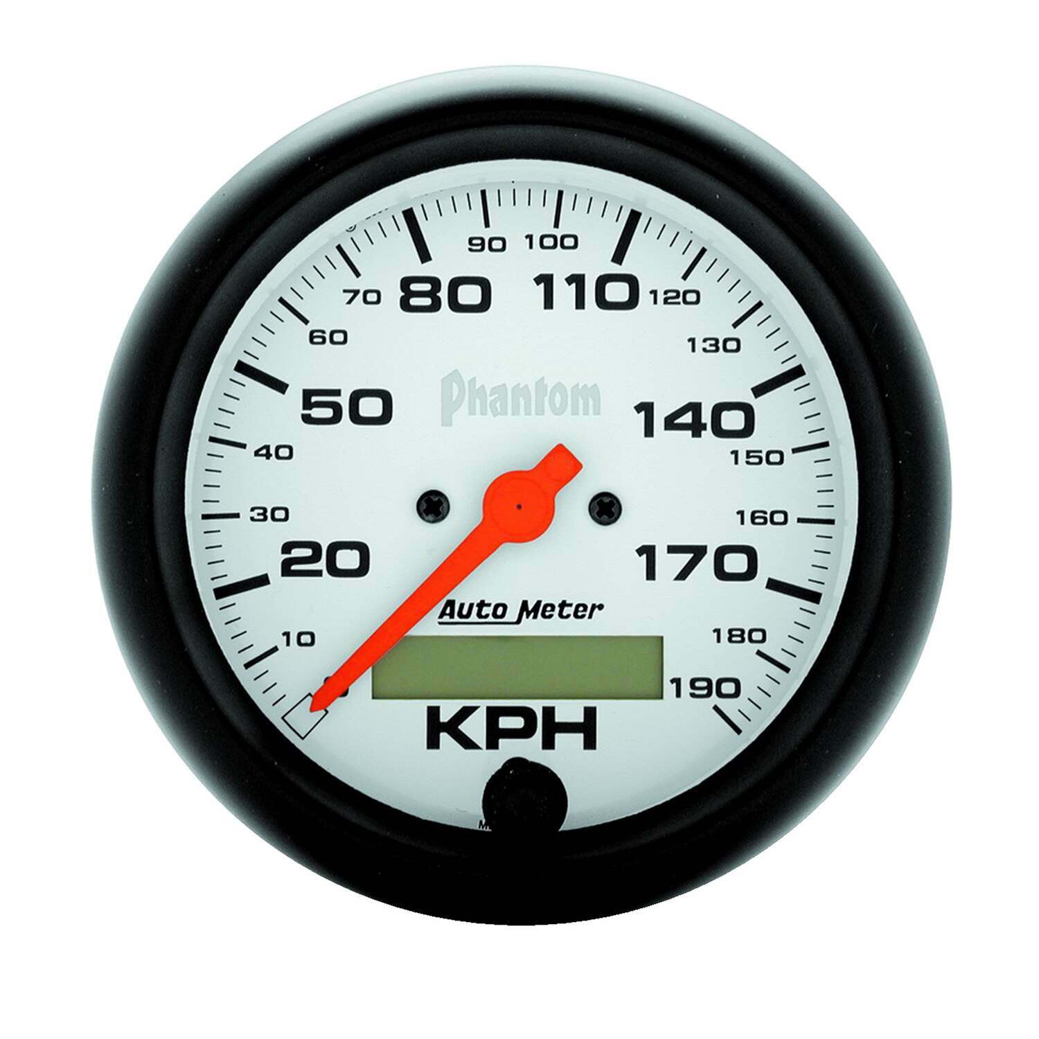 Auto Meter 3-3/8" SPEEDOMETER, 0-190 KPH, PHANTOM - 5887-M