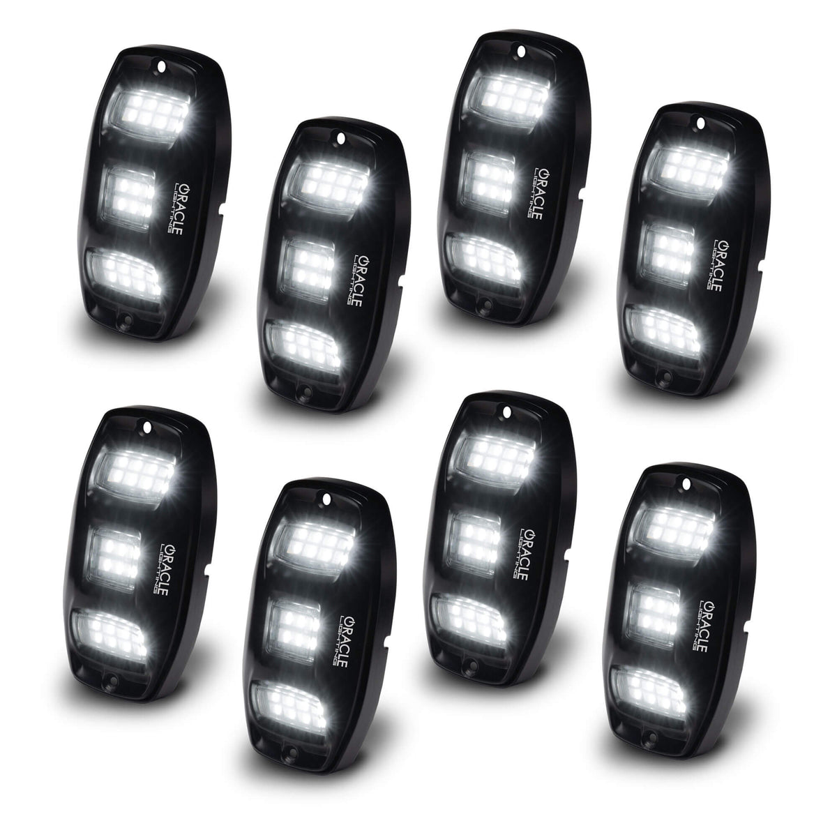 Oracle Lighting Colorshift Rgb+W Underbody Wheel Well Rock Light Kit (8 Pcs) - 5895-339-8