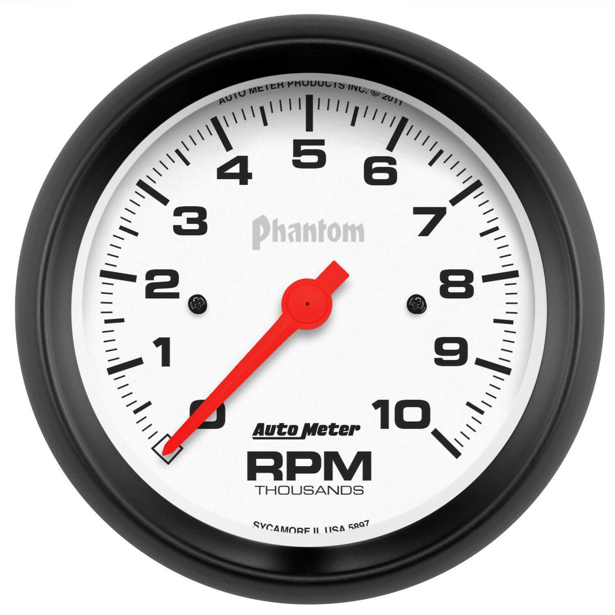 Auto Meter 3-3/8" IN-DASH TACHOMETER, 0-10,000 RPM, PHANTOM - 5897