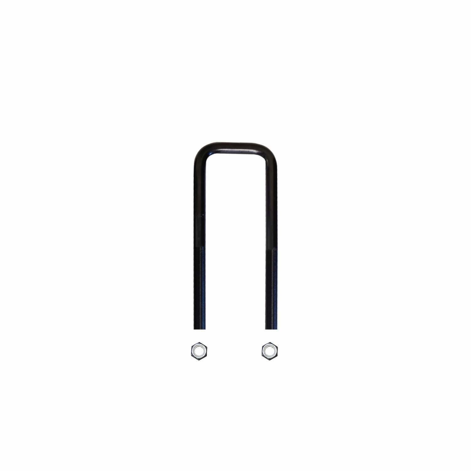 Skyjacker U-Bolt Square 0.625 Inch Diameter 2.75 Inch ID Width 9 Inch ID Length Incl. Nuts - 58X234X9