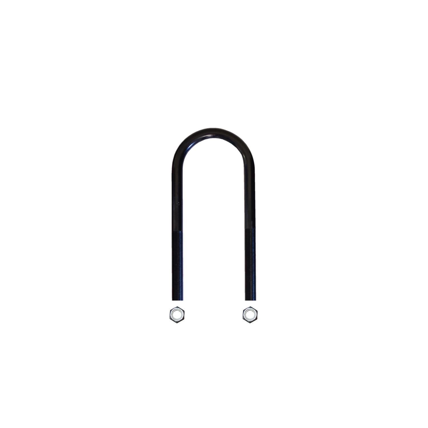 Skyjacker U-Bolt Round 0.625 Inch Diameter 4 Inch ID Width 10 Inch ID Length Incl. Nuts - 58X4X10