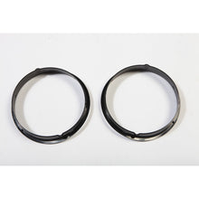 Rugged Ridge Headlight Bezel Kit Black; 97-06 Jeep Wrangler Tj - 12419.23