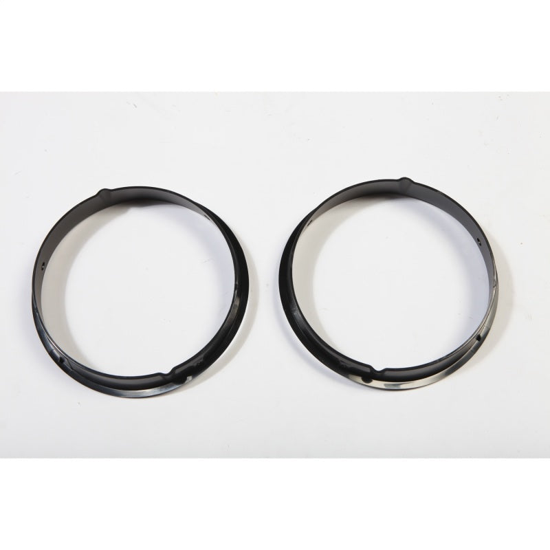 Rugged Ridge Headlight Bezel Kit Black; 97-06 Jeep Wrangler Tj - 12419.23