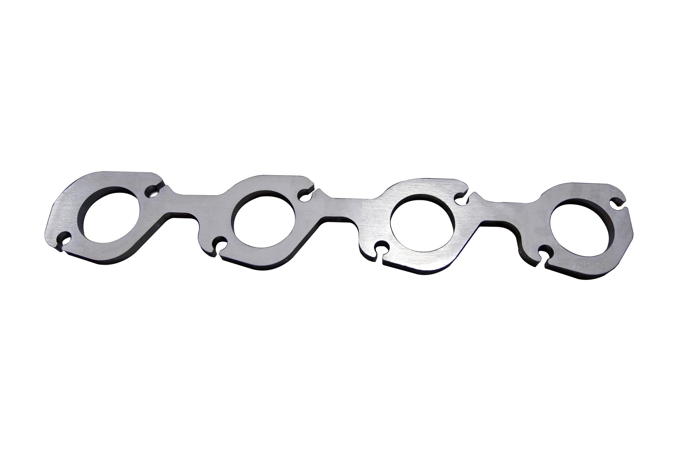 Kooks SBF Header Flange - 2-3/4" Diag. Bolt Pattern. 3/8" Thick SS. Port for 1-3/4" - 7011-CS