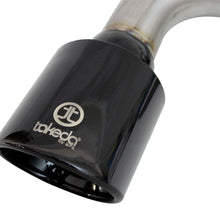 AFE Takeda 2-1/4 to 2-1/2in 304 Stainless Steel Axle-Back Exhaust System w/Black Tip (2011-2016 tC) - 49-36025-B