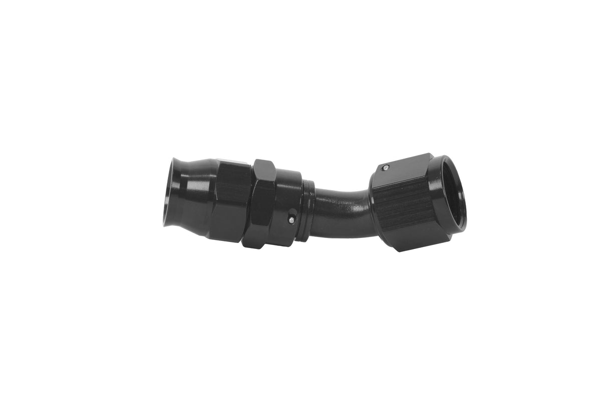 Aeromotive Hose End, Ptfe, Black Anodized, Straight, 45, 90, 180 - 15357