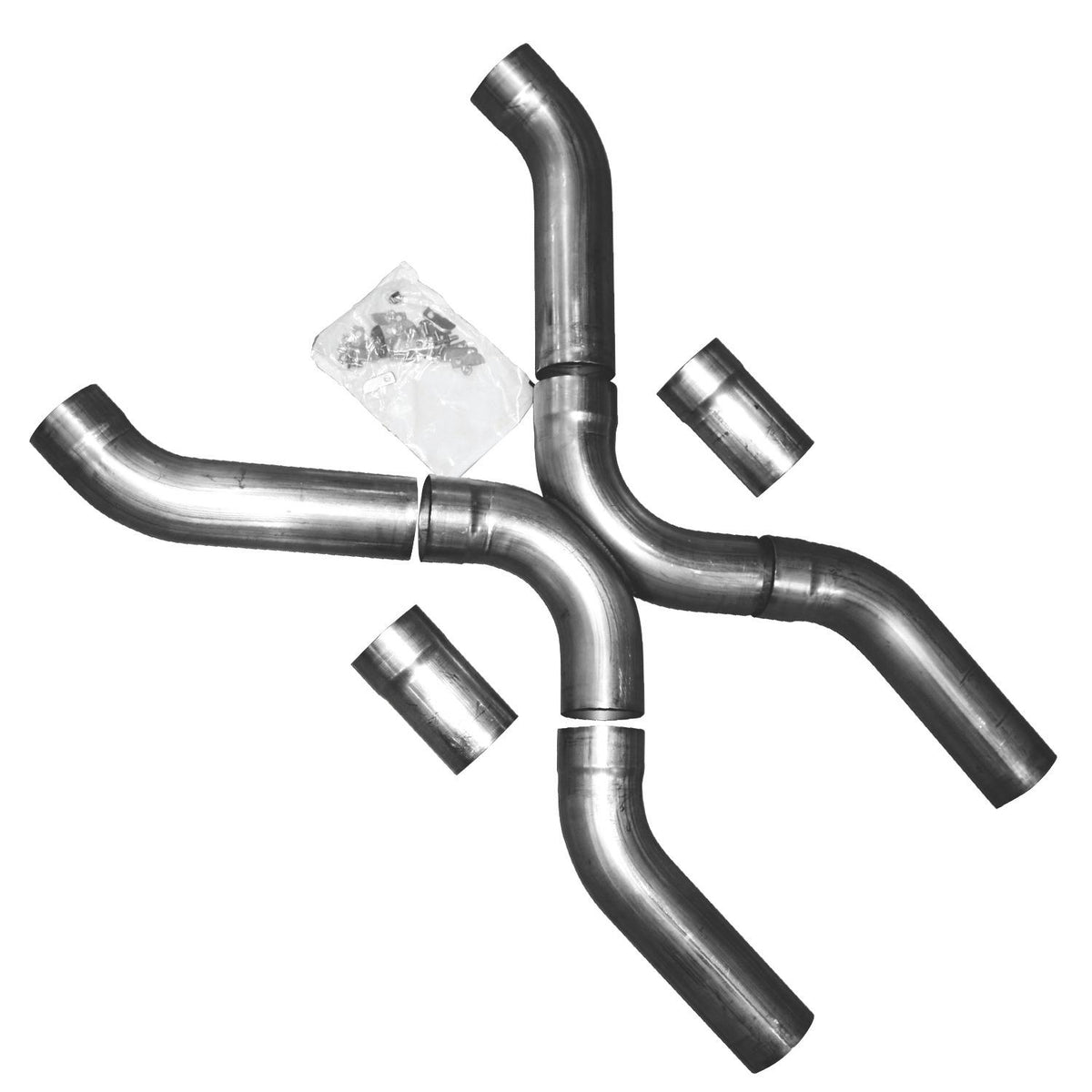 Kooks 3" Stainless Steel Universal X-Pipe Kit - 9114S