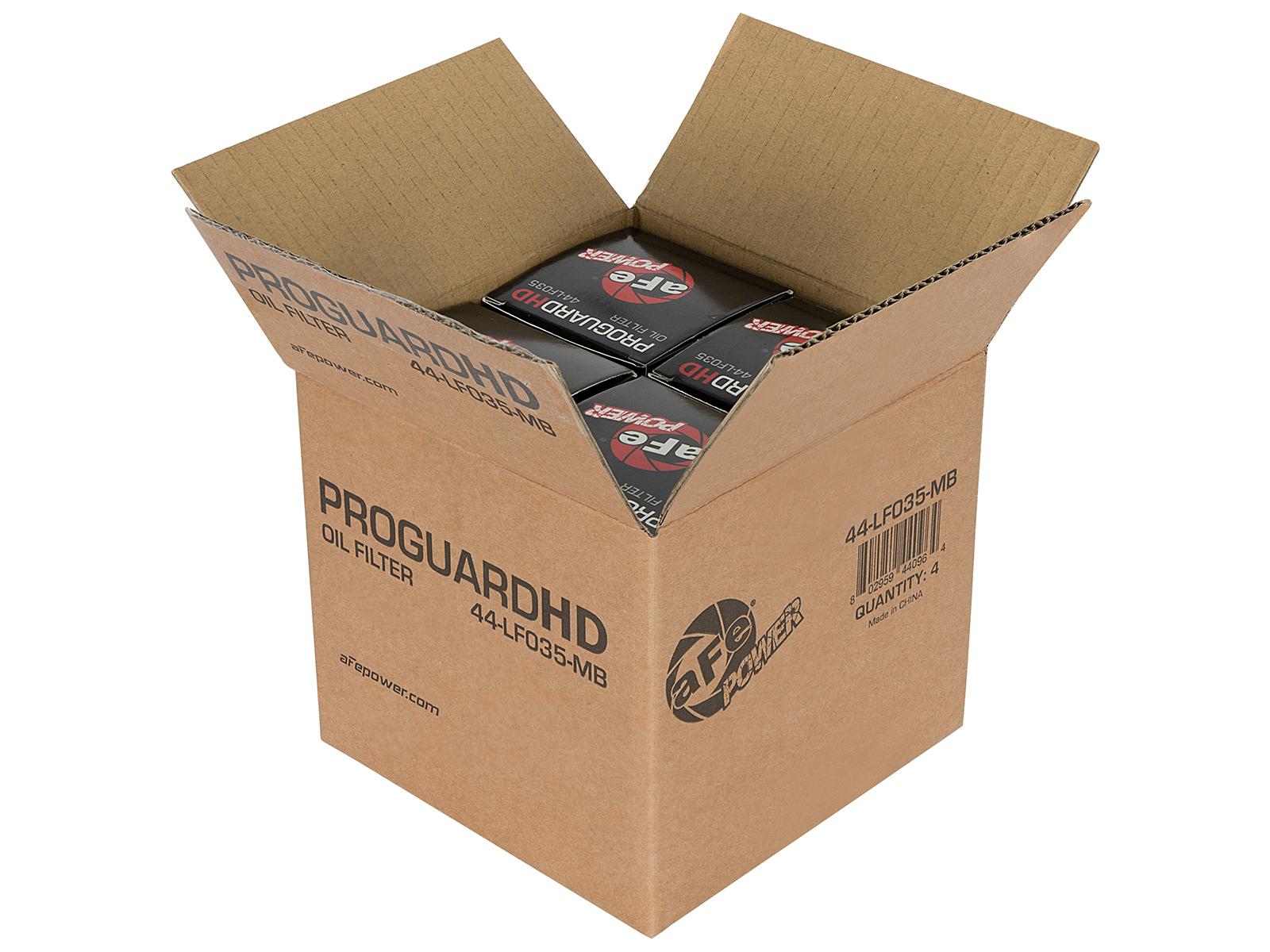 AFE Pro GUARD HD Oil Filter (4 Pack) (2014-2019 1500, 1500 Classic, Grand Cherokee) - 44-LF035-MB
