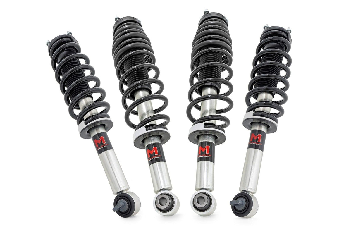 Rough Country 2" Lift Kit - M1 Struts w/ M1 Rear Shocks (2021-2025 Ford Bronco 4WD) - 592141