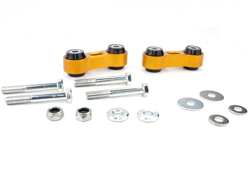 Whiteline Performance Sway Bar Link Replaces OEPlastic Link Heavy Duty Alloy Link Complete Assembly Whiteline (1990-2007 Legacy, Impreza, Forester, Outback, 9-2X) - KLC30