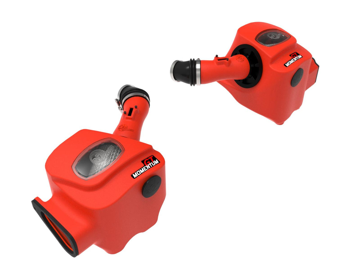 AFE Momentum GT Cold Air Intake System Red w/ Pro DRY S Filter Toyota Land Cruiser (J300) 22-23 V6-3.4L (tt) - 50-70091DR