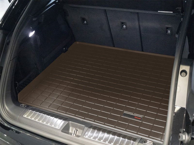 WeatherTech 24-26 Porsche Macan Electric Trunk Cargo Liners - Cocoa
