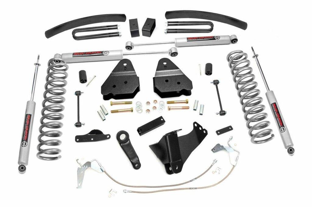 Rough Country 6-inch Suspension Lift Kit (2008-2010 F-250, F-250 Super Duty, F-350 Super Duty) - 594.2