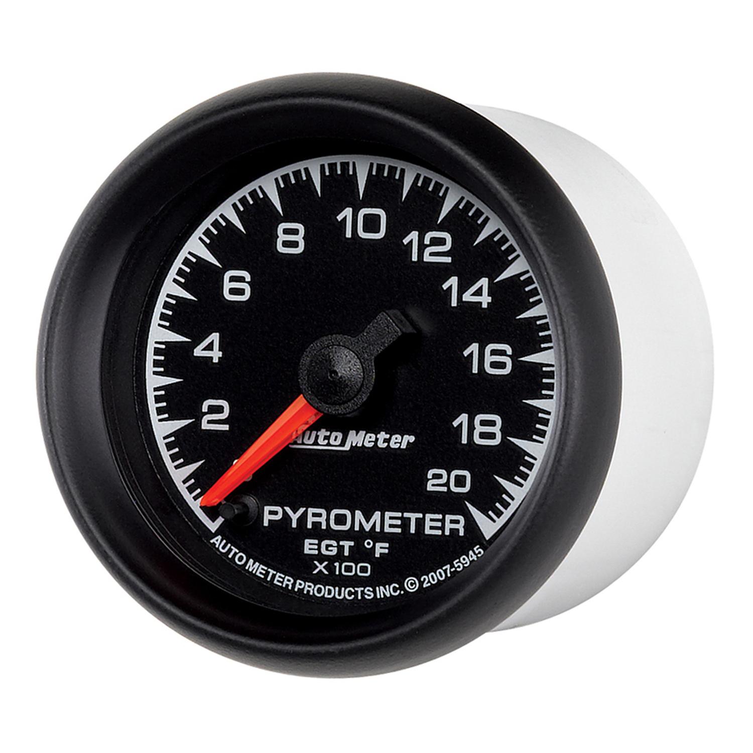 Auto Meter 2-1/16" PYROMETER, 0-2000 °F, ES - 5945