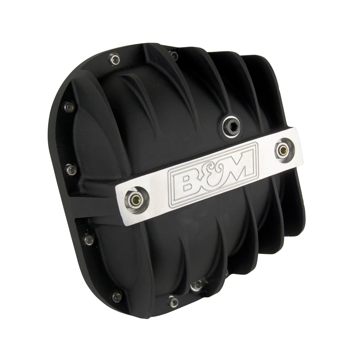 B&M 41298 Diff Cover Ford 9.75"-Black