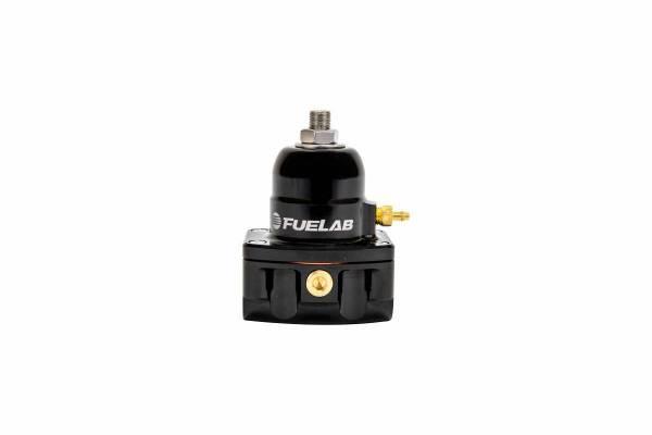 Fuelab Universal Ultralight EFI Electronic Fuel Injection Adjustable Fuel Pressure Regulator 90-125 psi 2 -8AN Inlets 1 -6AN Return - 59503-1-G