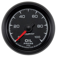 Auto Meter 2-1/16" OIL PRESSURE, 0-100 PSI, ES - 5953