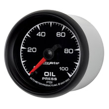 Auto Meter 2-1/16" OIL PRESSURE, 0-100 PSI, ES - 5953