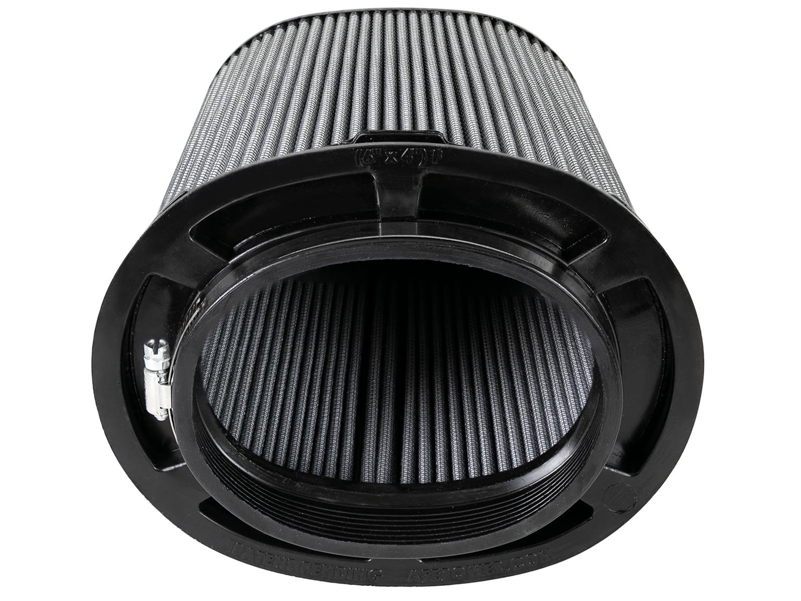 AFE Momentum Intake Replacement Air Filter w/ Pro DRY S Media (Pair) (6 x 4) IN F x (8-1/4 x 6-1/4) IN B x (7-1/4 x 5) IN T (Inverted) x 10 IN H - 21-91136-MA