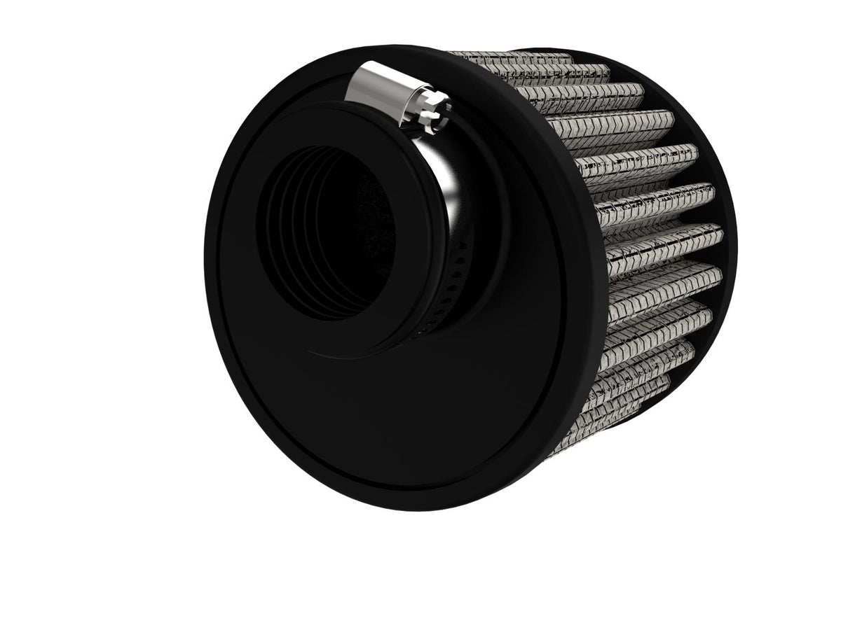 AFE Magnum FLOW Crankcase Vent Filter w/ Pro DRY S Media 1-1/4 IN F x 3-3/4 IN B x 3-3/4 IN T x 3 IN H - 18-02002D