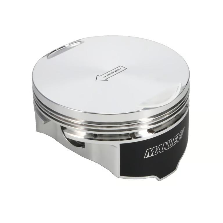 Manley Piston Set, Pist-4.080/1.085 Cd/Flat Top -1.5Cc E/D - 597880CE-8