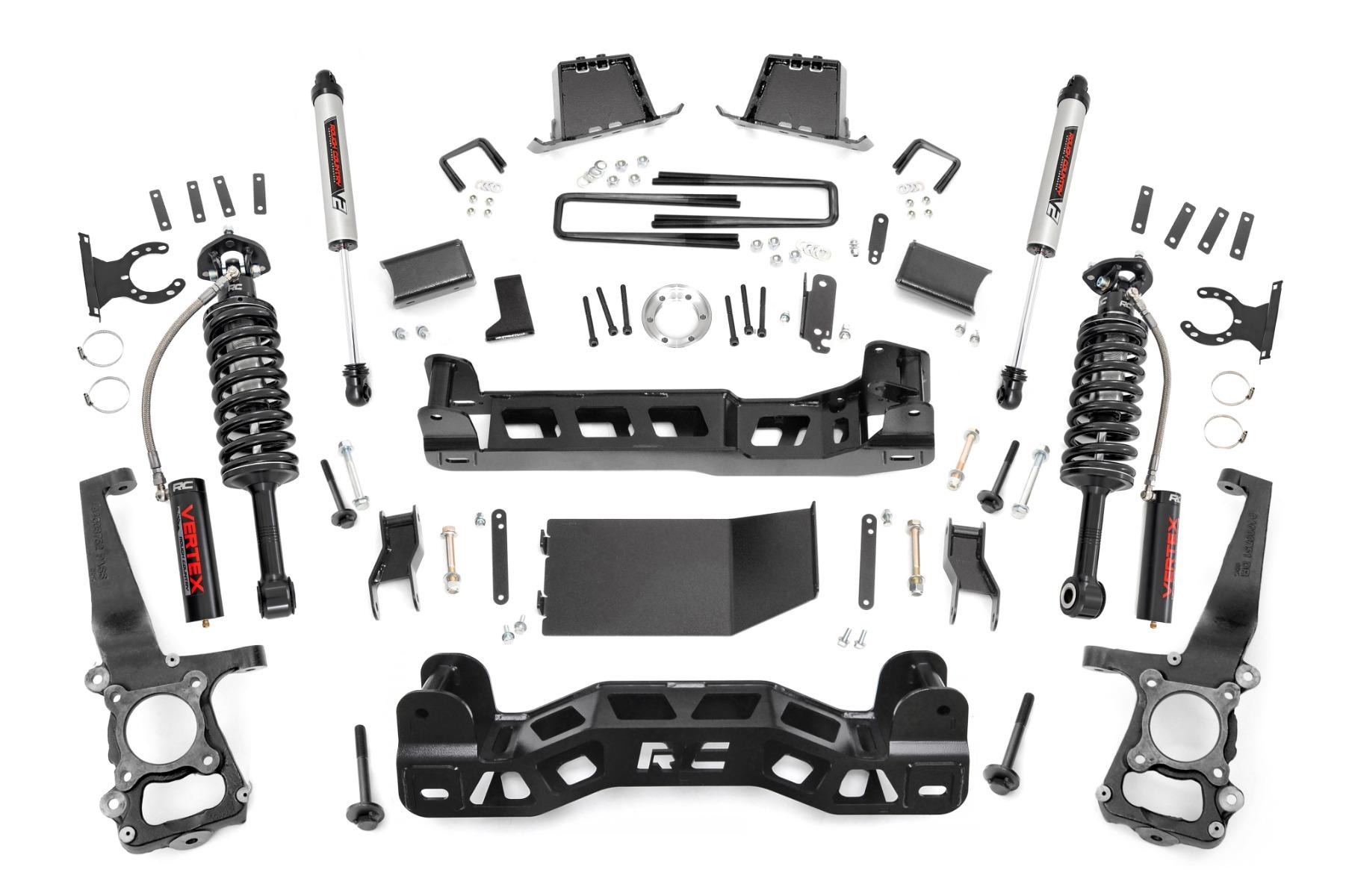 Rough Country 6 Inch Lift Kit Vertex/V2 09-10 Ford F-150 4WD Rough Country - 59857
