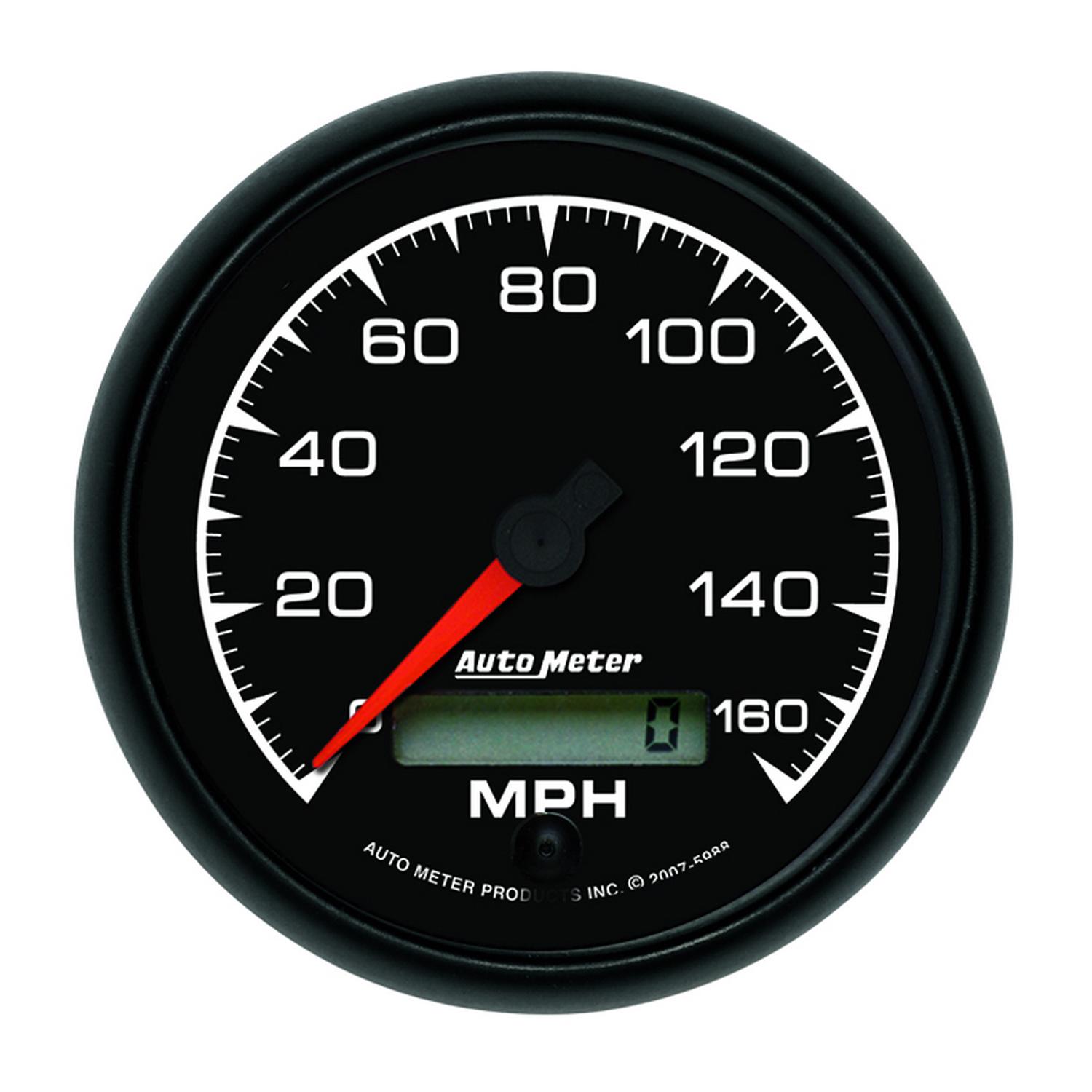 Auto Meter 3-3/8" SPEEDOMETER, 0-160 MPH, ES - 5988