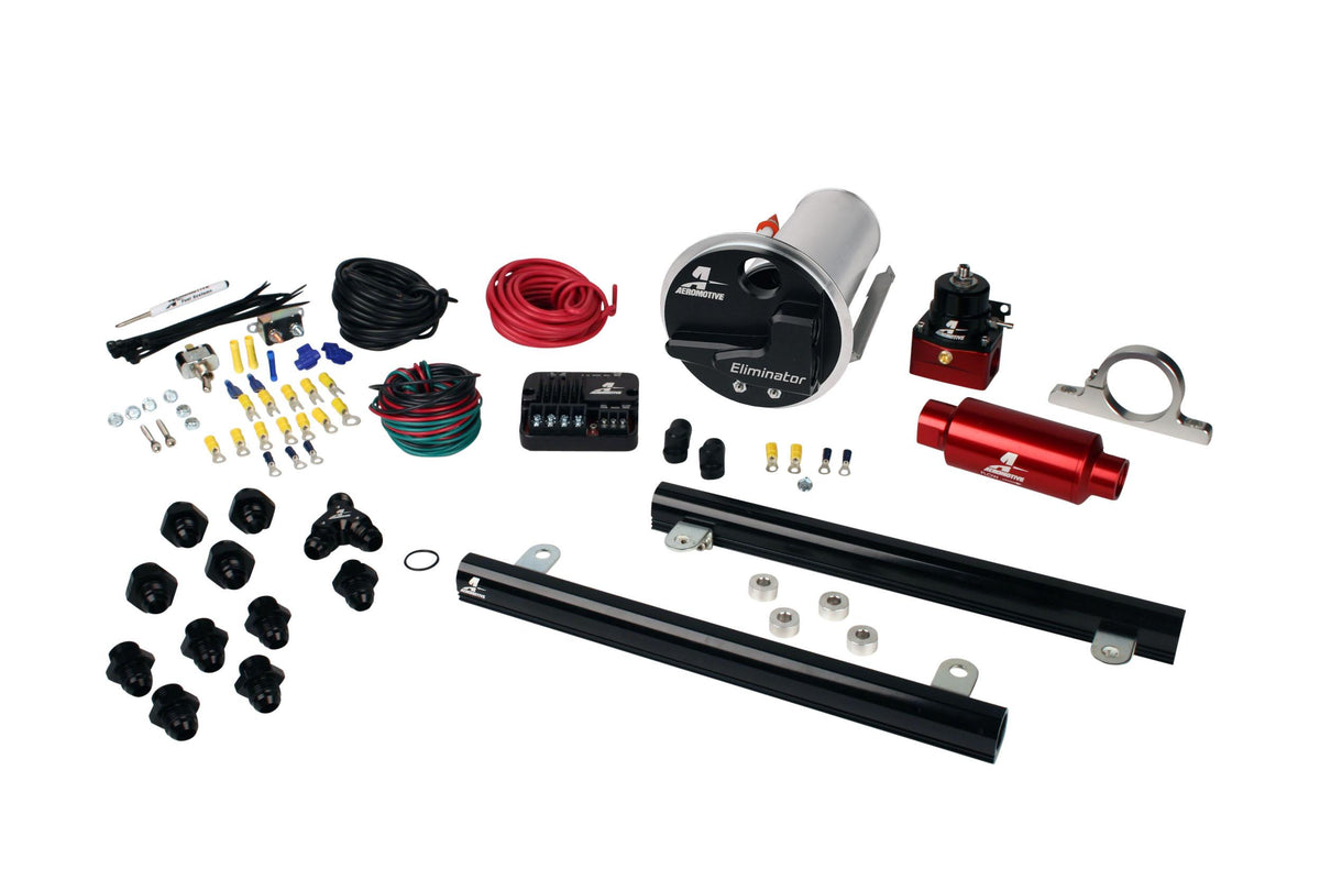 Aeromotive 17339 07-12 Shelby GT500 Stealth Eliminator Street System with 5.4L CJ Fuel Rails