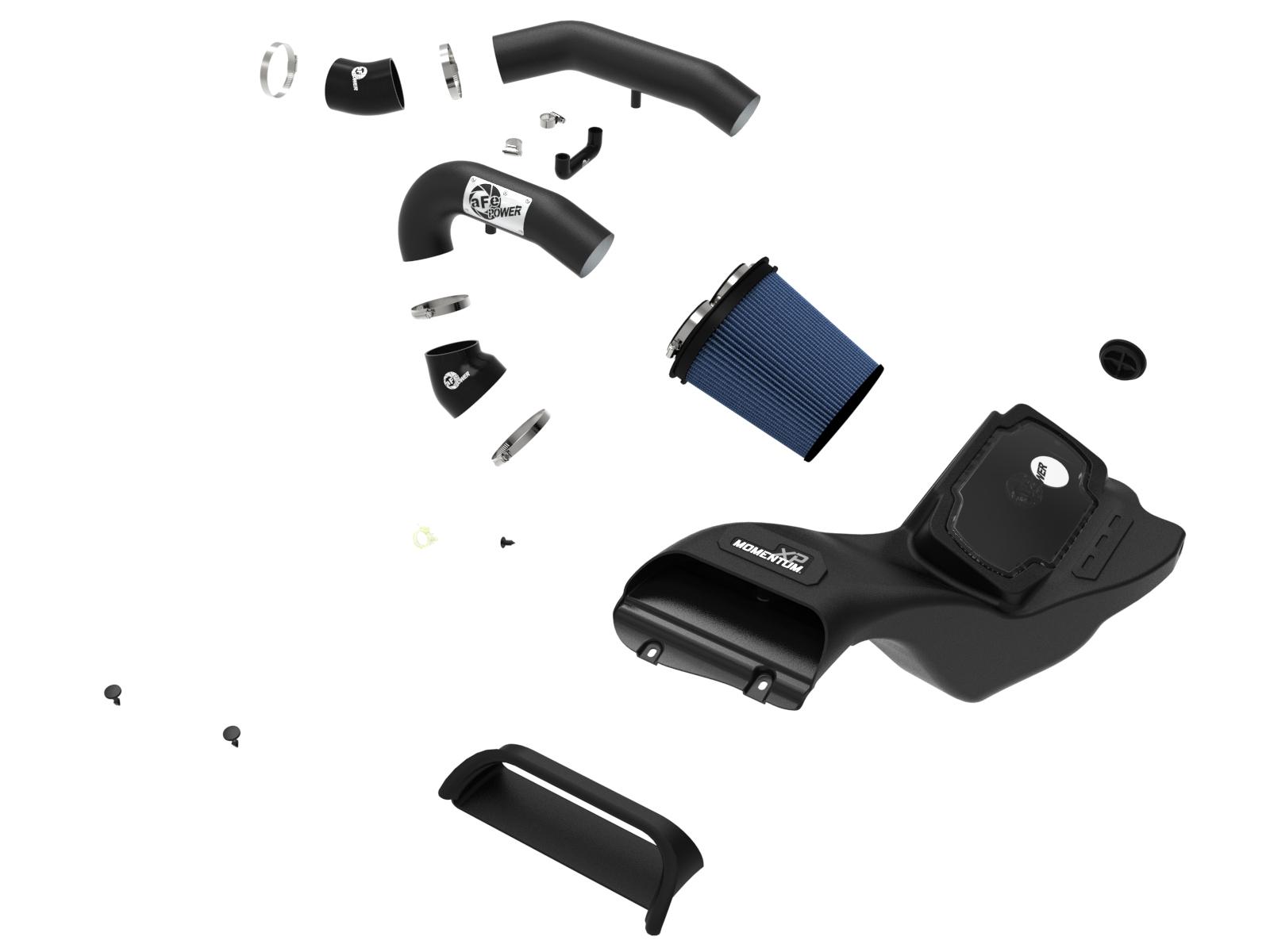 aFe Momentum XP Cold Air Intake System - (Black) Pro 5R Filter (2021-2022 Ford F-150 Raptor V6-3.5L) - 50-30072R