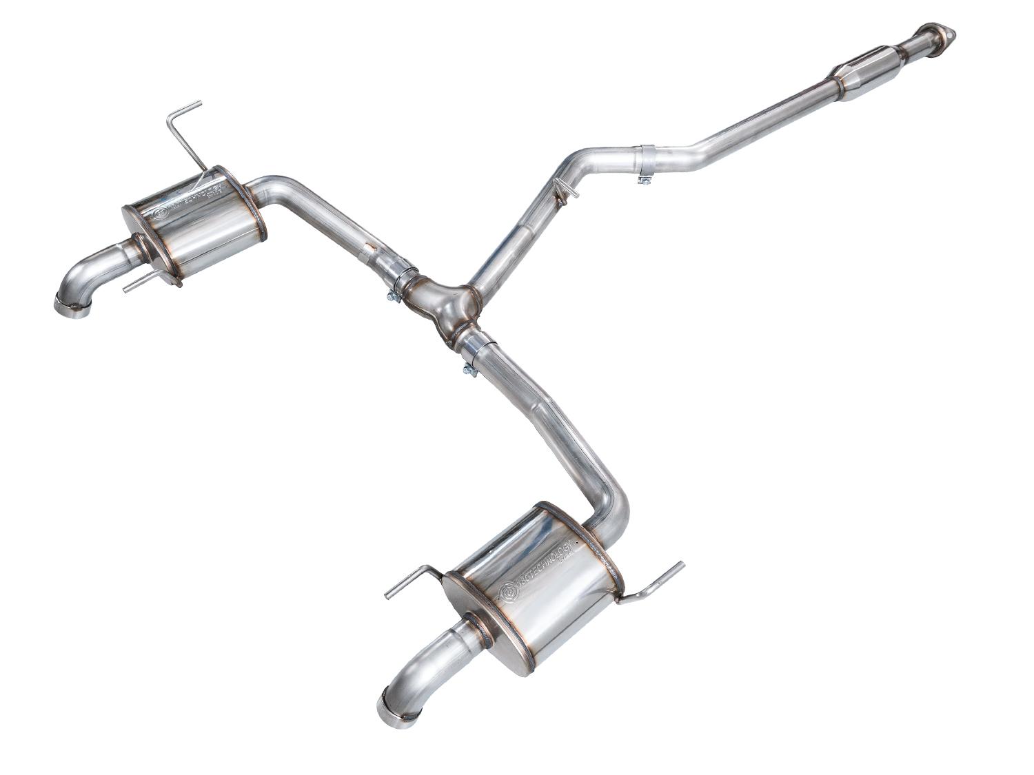 AWE 0FG Exhaust - Dual BashGuards (2020+ Subaru Outback 2.4T) - 3015-38246