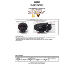 HKS 71008-AK005 Super SQV4 Blow Off Valve - Black Edition (Universal)