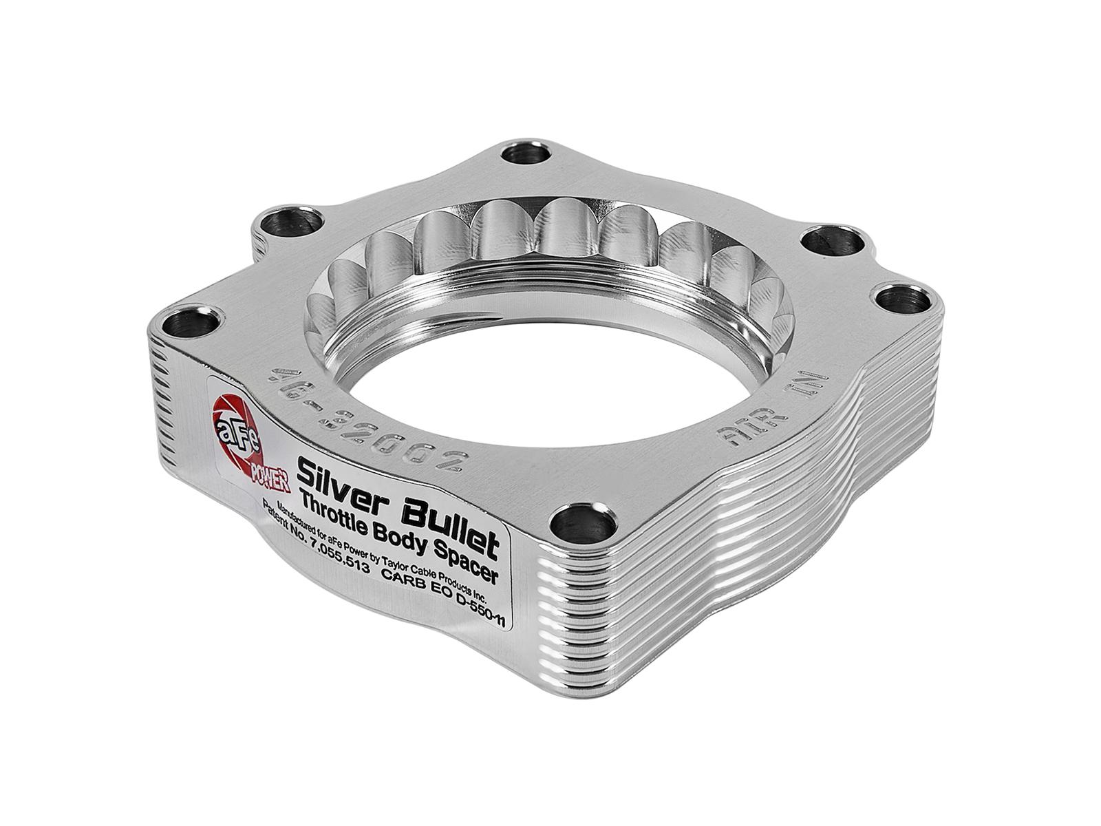 AFE Silver Bullet Throttle Body Spacer Kit (2003-2008 Ram 1500, Ram 2500, Ram 3500) - 46-32002