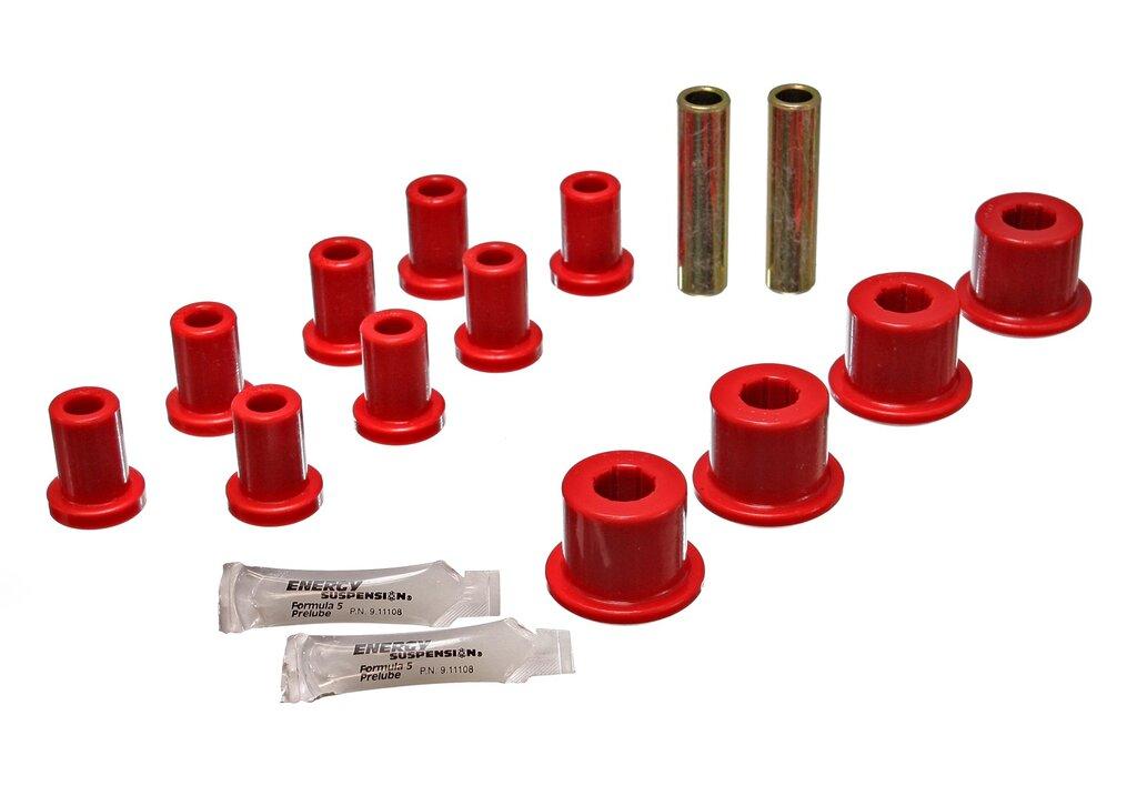 ENERGY SUSPENSION Rear Spring And Shackle Bushingng (1961-1976 Lancer, Barracuda, Scamp, Duster, Valiant, Dart) - 5.2105R
