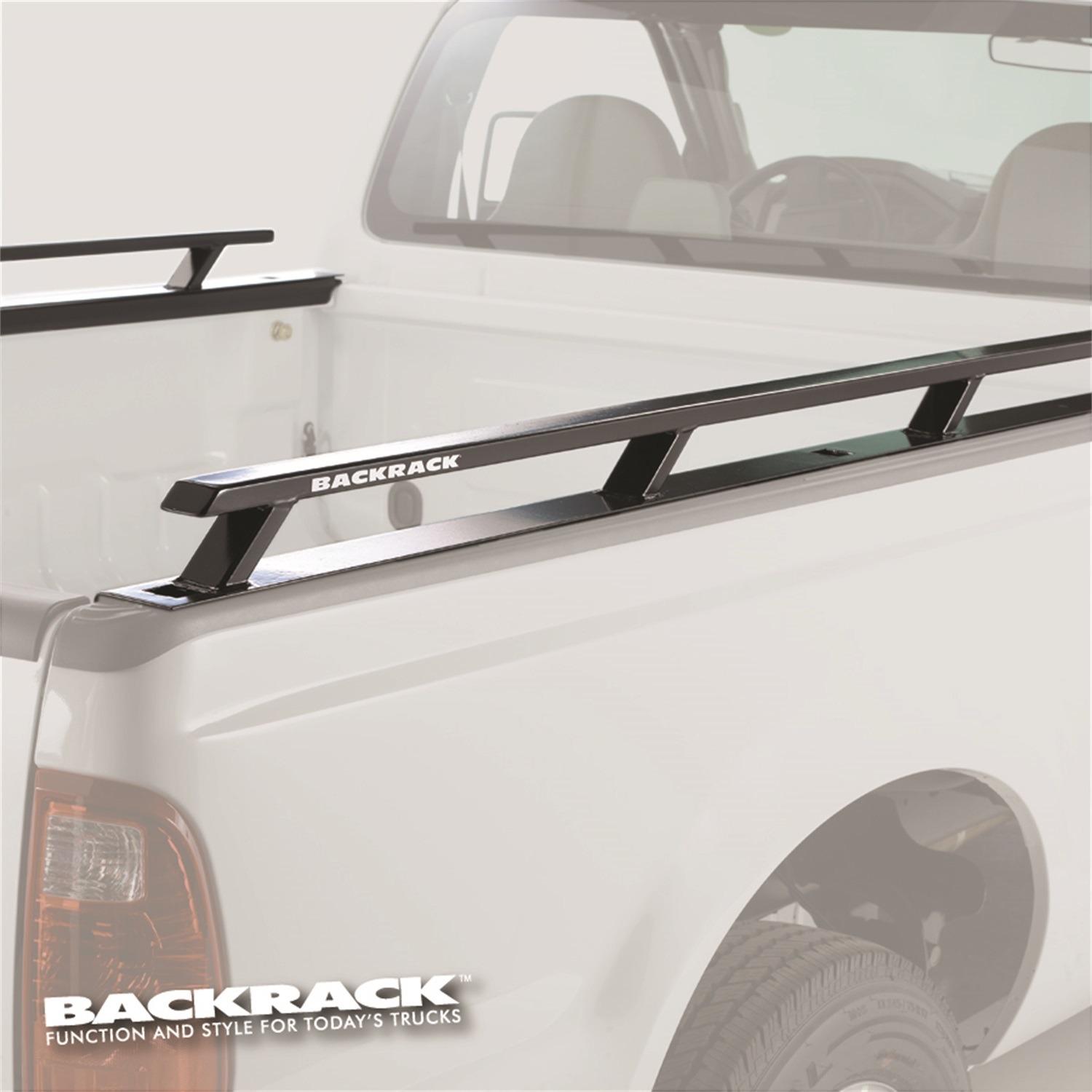Backrack Side Rails Standard - 8.2 Ft. Bed - 17-22 Ford Superduty Aluminum Body - 80521