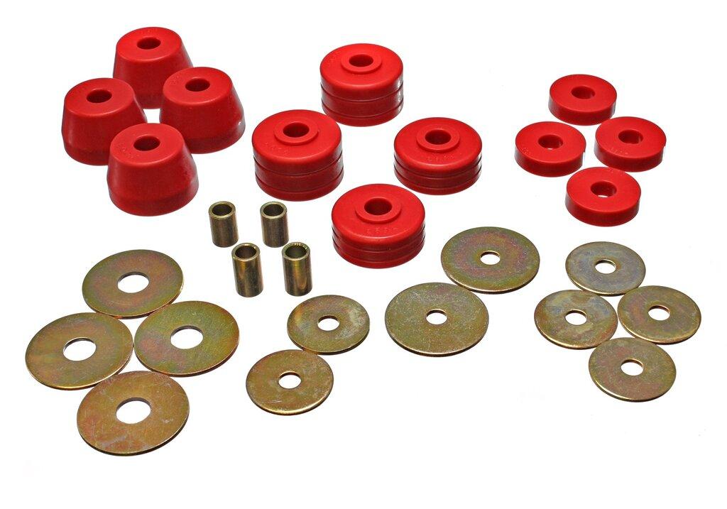 ENERGY SUSPENSION D100-300 2/4Wd Body Mounts - 5.4101R