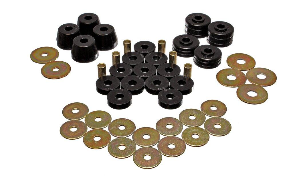 ENERGY SUSPENSION Body Mount Bushing Sets (1974-1993 Ramcharger) - 5.4102G