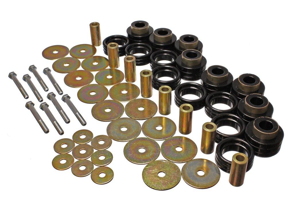ENERGY SUSPENSION Body Mount Set Inc. Hardware (1995-2002 Ram 2500, Ram 1500) - 5.4112G