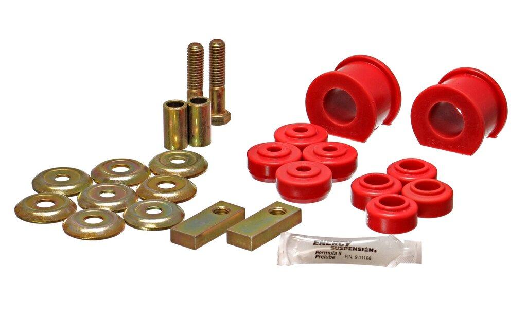 ENERGY SUSPENSION Chry Sway Bar Bushing Set (1976-1989 Mirada, Diplomat, Volare, LeBaron, Imperial, Fifth Avenue, Gran Fury, Aspen) - 5.5109R
