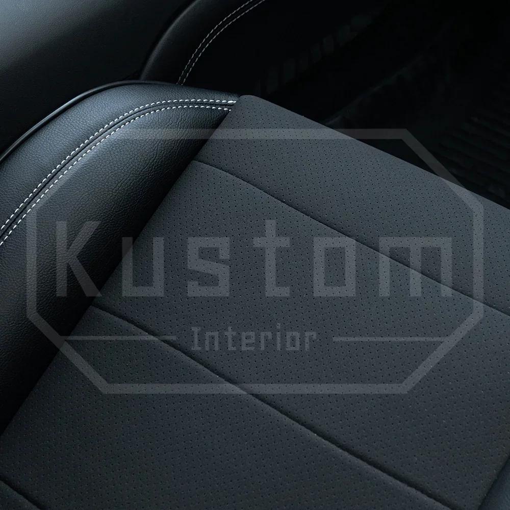 Kustom Interior Custom Premium Artificial Leather Seat Covers (2015-2023 Mustang Coupe)