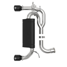 AFE Axle-Back Exhaust System (2014-2016 BMW M235i L4-2.0L (t)) - 49-36348-B