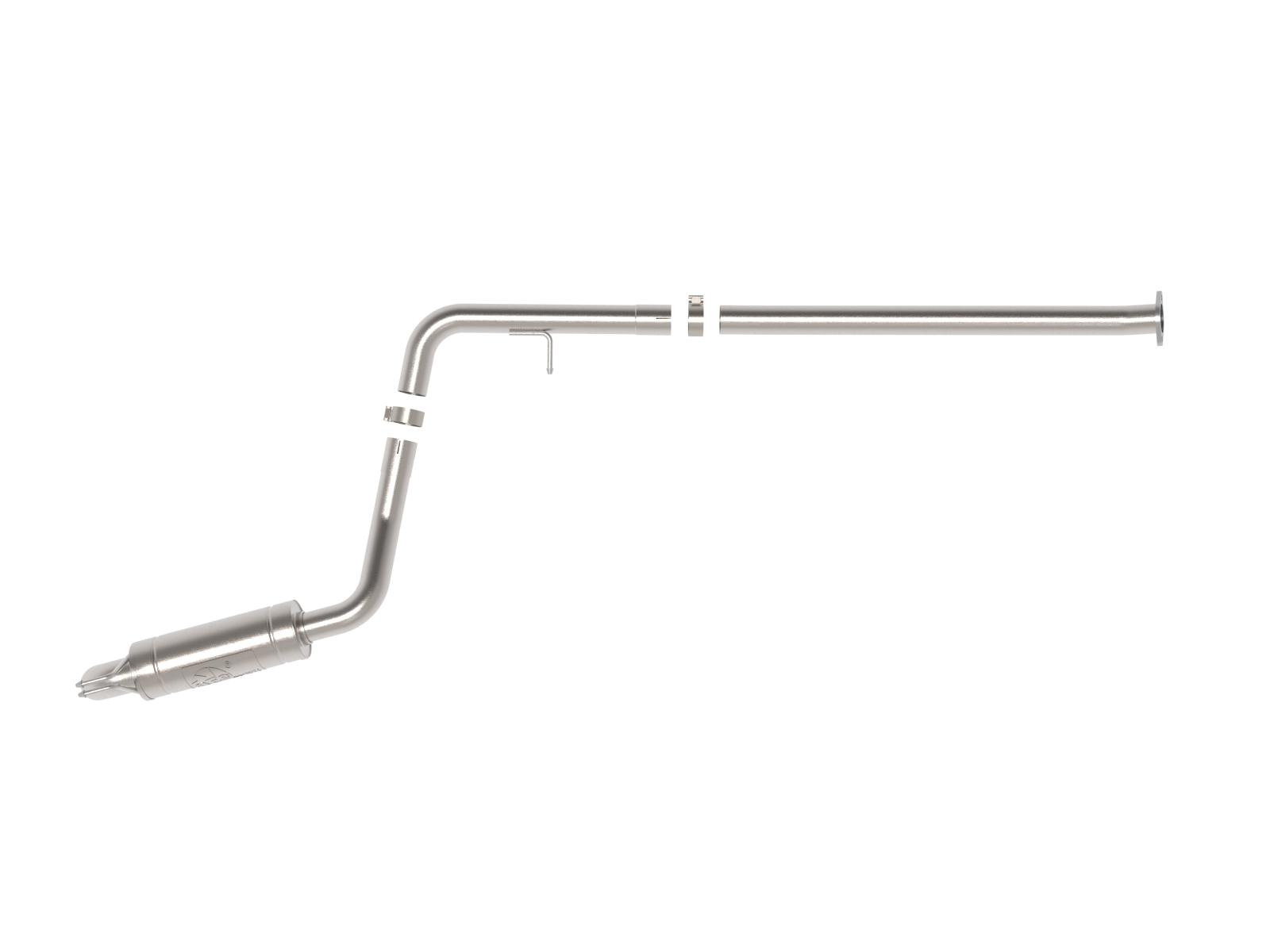 AFE Takeda 2-1/2 IN 304 Stainless Steel Cat-Back Exhaust System (2021-2024 K5) - 49-37041