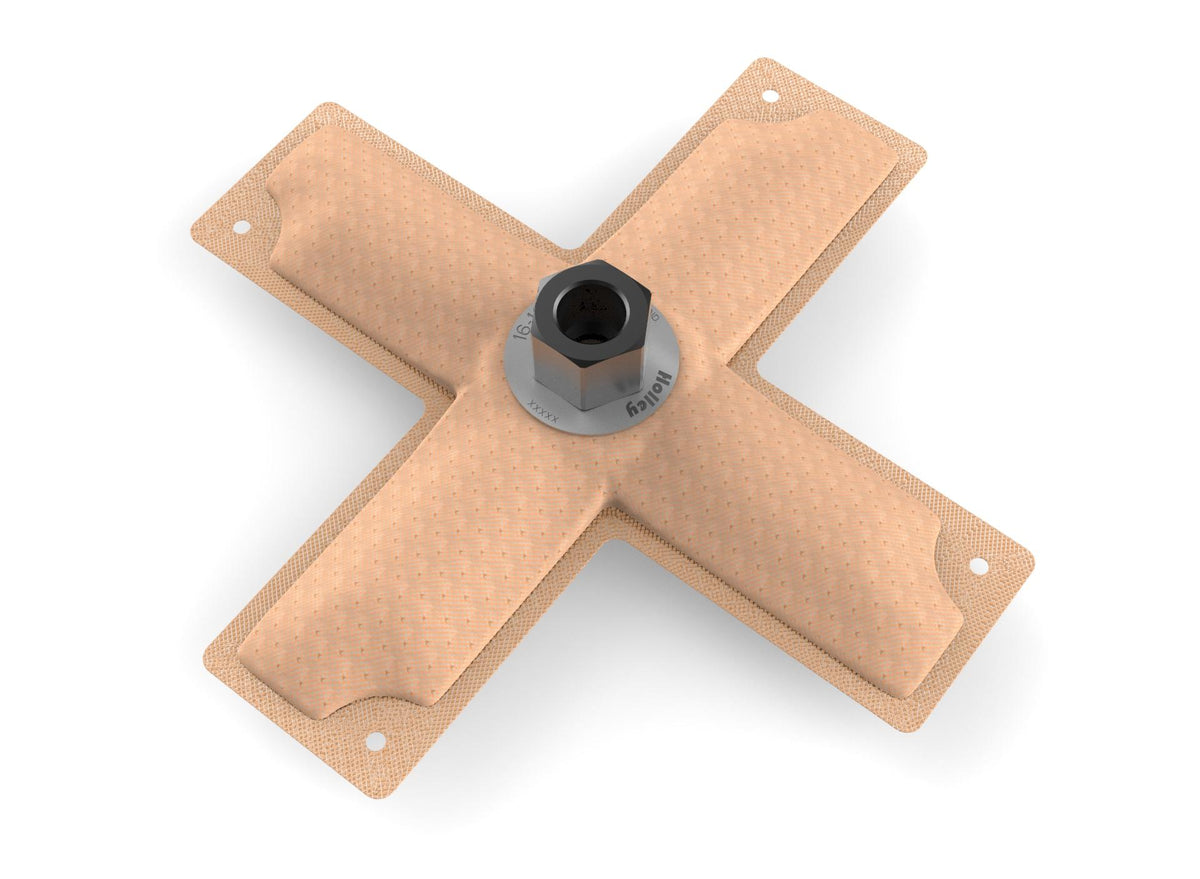 Holley 8" x 8" HydraMat, Cross.  - 16-103
