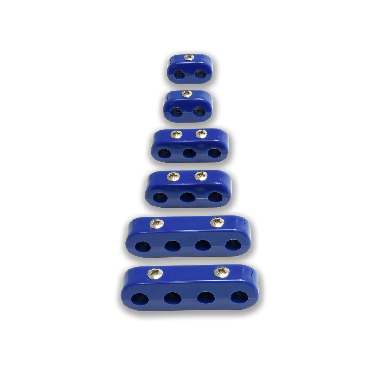 TAYLOR CABLE 7-8mm Horizontal Wire Loom Kit blue  - 42560